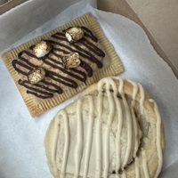 Smores poptart and cheese danish  at Crust Vegan Bakery in Philadelphia