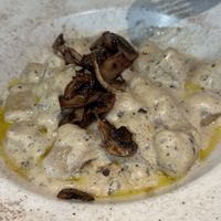 Truffle njoki 😎  at Green One BTC in Ljubljana