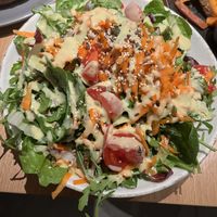 Seasonal salad  at Green One BTC in Ljubljana