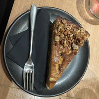 Apple cake  at Green One BTC in Ljubljana