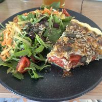 Quiche  at Green One BTC in Ljubljana