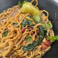Vegan Dan Dan Noodles - great spice  at Nine Dumplings Nine Dishes in Vancouver