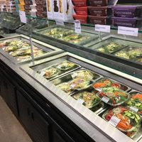 Prepared salads at Mississippi Market Food Co-op - Selby Ave in St Paul