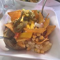 mit Jalapeños und Tortilla-Chips  at Kartoffelspeicher in Luebeck