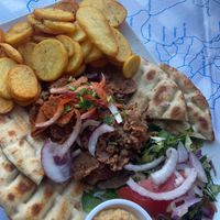 vegan gyros 😍🌱  at Zorbas in Zakynthos