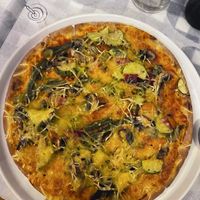 Vegan Pizza   at Zorbas in Zakynthos