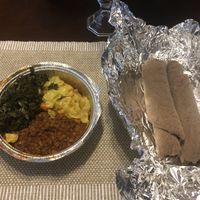 Injera for the culture  at Tigi's in Stone Mountain