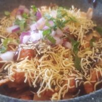 Papri Chat (vg) at Dosa Hut in Wolverhampton