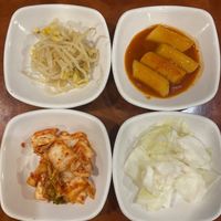 Accompaniments at Mr Tofu House in Wayne