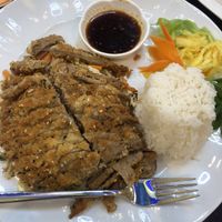 gebackene „Ente" at Tau in Vienna