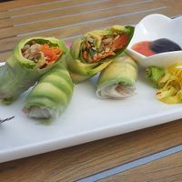 Avocado rolls. at Tau in Vienna