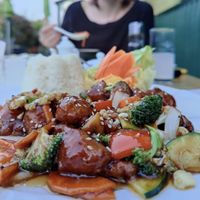 Teriyaki chicken at Tau in Vienna