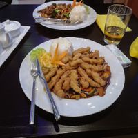 "Chicken" nach Art des Hauses at Tau in Vienna