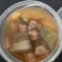 Glasnudelsuppe  at Tau in Vienna