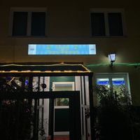 Outside restaurant   at Tau in Vienna