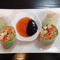 Summer rolls at Tau in Vienna