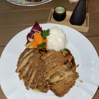 crispy duck   at Tau in Vienna