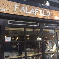 Shop Front at Falafilo Coffee House in Wolverhampton