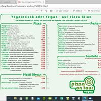 vegane angebote at Pizza on Tour - Delivery in Vienna
