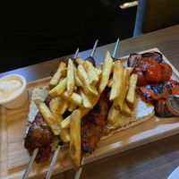 Vegan meat and fries 😍👍🏻  at Forever in Malmo