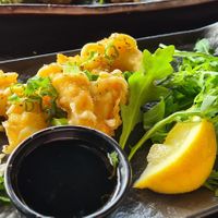 The vegan shrimps are sooooo good!! at ZIZO in Zandvoort