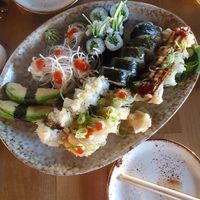 Vegane Sushi-Variationen at ZIZO in Zandvoort