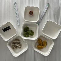 Takeout mushroom, mixed veg & spinach   at Yank Sing in San Francisco