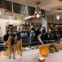 Friendly staff. Open kitchen. at Oyster Oyster in Washington