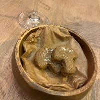 Spice bush shortbread  at Oyster Oyster in Washington