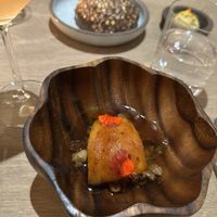 Old bread new bread with Squash  at Oyster Oyster in Washington