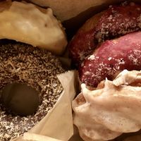 AMAZING VEGAN DOUGHNUTS OF ALL FLAVORS!! at Babes in Sacramento