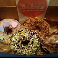 Fun specialty donuts at Babes in Sacramento
