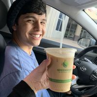 Brown sugar latte  at Babes in Sacramento