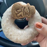 Vegan Gingerbread Donut (Mega Swoon) 💗💗💗  at Babes in Sacramento
