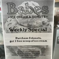 You know I got five donuts… 😆 at Babes in Sacramento