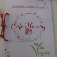Speisekarte at Café Flowery in Koblenz