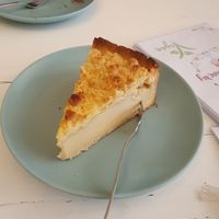 Lemon Cheesecake at Café Flowery in Koblenz