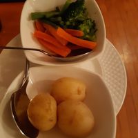 Side veg and potatoes  at The Heron's Cove in Goleen