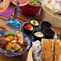 Lunchbasket kan makkelijk vega of vegan besteld worden! at Rooftop Bar Mauve in Tilburg