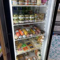 fridge at Pol'za Prirody in Samara
