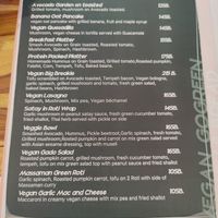 Menu at Home Grain Breakfast and Bistro in Phuket