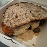Mushroom cheese toastie. Hardly any mushrooms and not so good  at Home Grain Breakfast and Bistro in Phuket