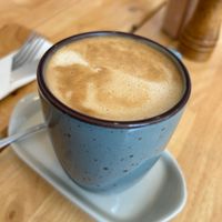 Delicious oat latte at Home Grain Breakfast and Bistro in Phuket