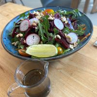 Tasty but quite tangy beetroot salad at Home Grain Breakfast and Bistro in Phuket