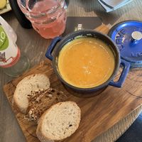 Zitronengras-Ingwer-Kokossuppe  at Kliff in Cuxhaven