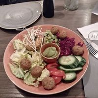 Oriental Bowl (vegan) at Kliff in Cuxhaven
