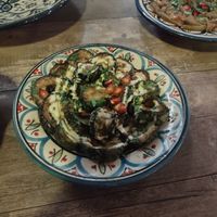 Makali courgette at Fattoush in Ghent