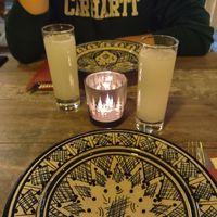 Home made lemonade at Fattoush in Ghent