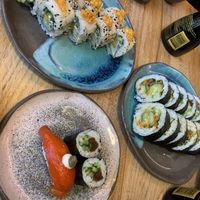 Okimari 1 and Okimari 2 lunch   at Youmiko Sushi - Narbutta in Warsaw