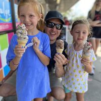 Monster kiddie cones at The Ice Cream Store in Rehoboth Beach